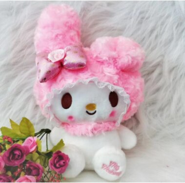 24cm Kawaii Sanrio My Melody Plush Toy Gift Children Doll Home Decoration Comfort Doll Anime Accessories 1 - My Melody Plush
