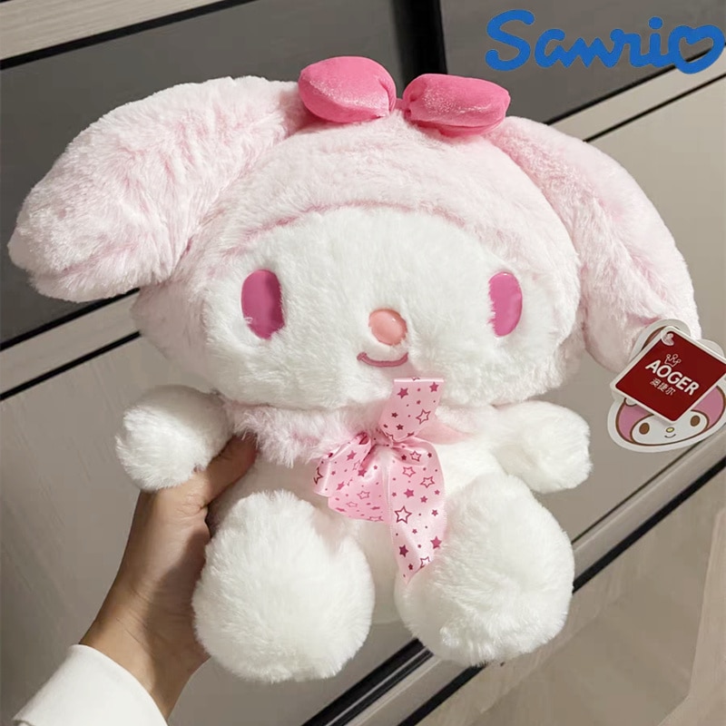 30cm Kawaii Sanrio Hello Kitty My Melody Plush Toys Doll Peluches Juguetes Cute Kawaii Room Decor - My Melody Plush