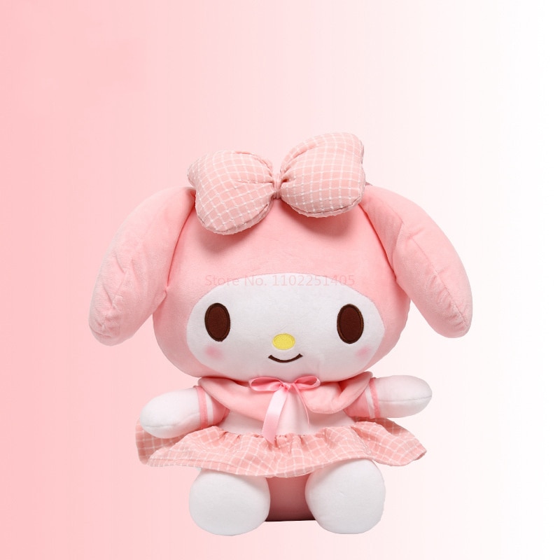 Kawaii Sanrio My Melody Plush Toy Cute Rabbit Doll Soft Stuffed Plushies Room Decoration Anime Cartoon - My Melody Plush