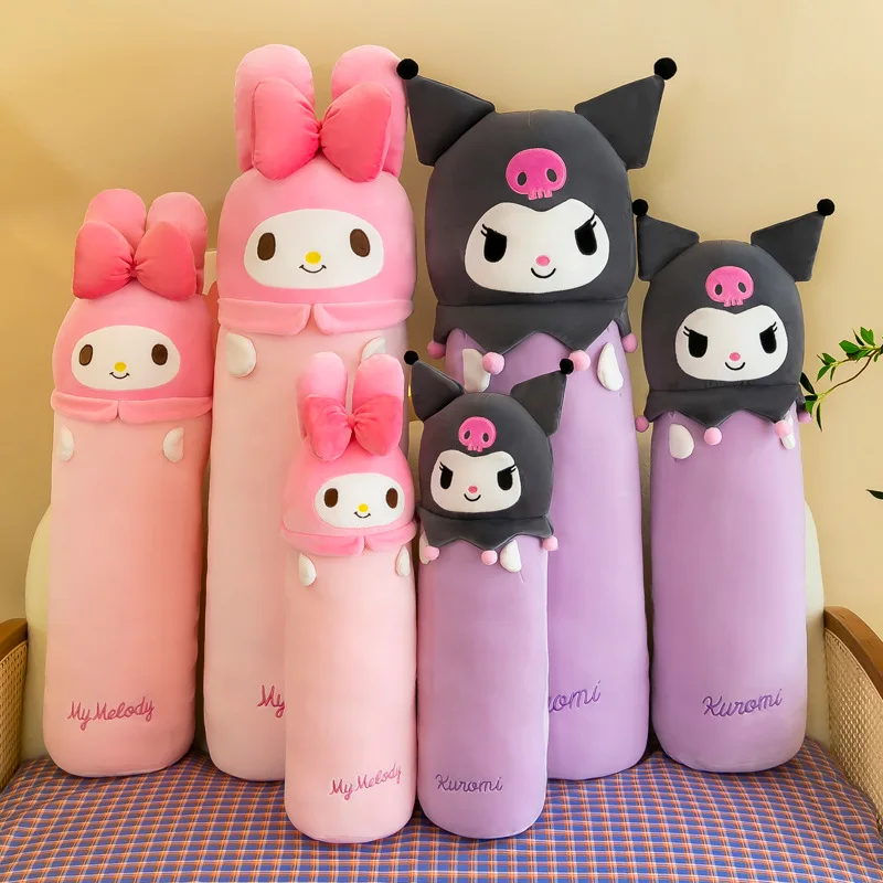 100cm Sanrio My Melody Kulomi Long Pillow Plush Toys Kawaii Soft Comfortable Cushion Japanese Cartoon Kids - My Melody Plush