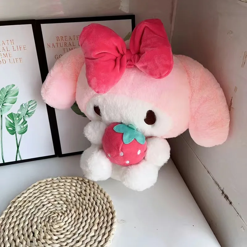 40 50 60cm Sanrio Kuromi My Melody Strawberry Series Plush Animal Doll Cartoon Cute Plush Pillow - My Melody Plush