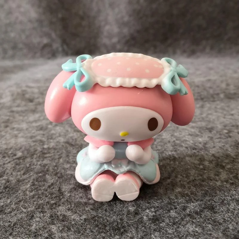 Sanrio Figures Collectibles My Melody Toys Kawaii Anime Doll Decorative Ornament Model Pink Doll Kids Christmas 2 - My Melody Plush